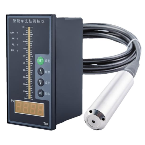 Liquid Level Transmitter Air Water Solar Oil Submersible Celup 4-20mA - Range 0-5m + Display