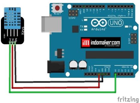 Sensor DHT11 suhu dan kelembaban - Image 2