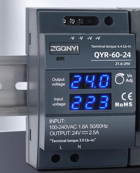 ZGQNYI Power Supply Display Output 24 Volt DC
