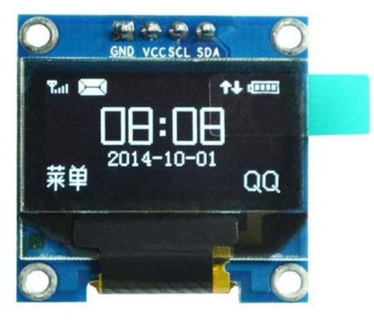 Modul Display OLED 128x64 LCD I2C 0.96 Inch White Arduino