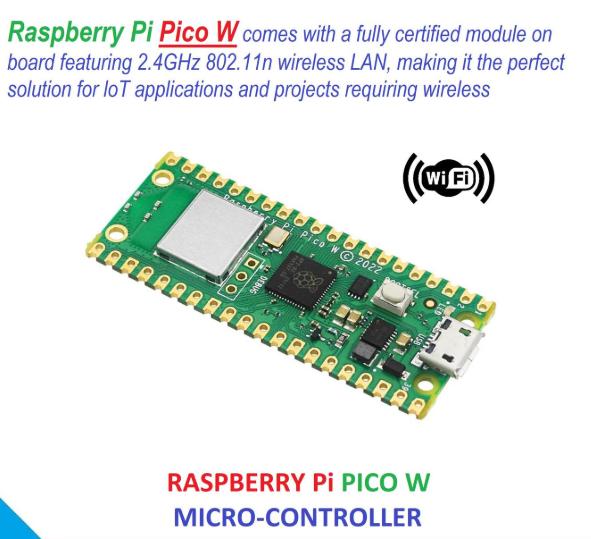 Raspberry Pi PICO W WIFI 2.4GHz 802.11n Wireless LAN - Image 4